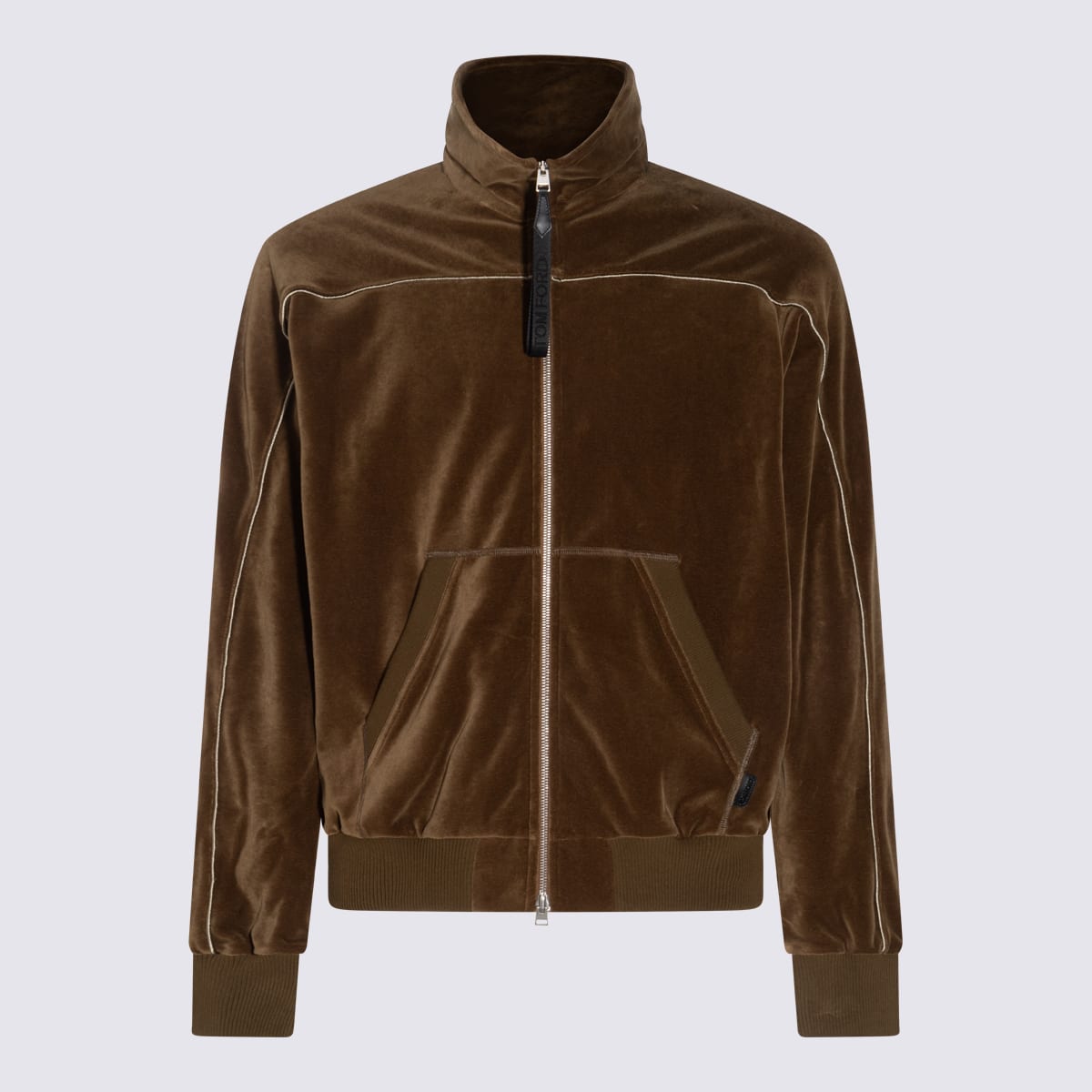 Tom Ford Dark Green Cotton Sweatshirt