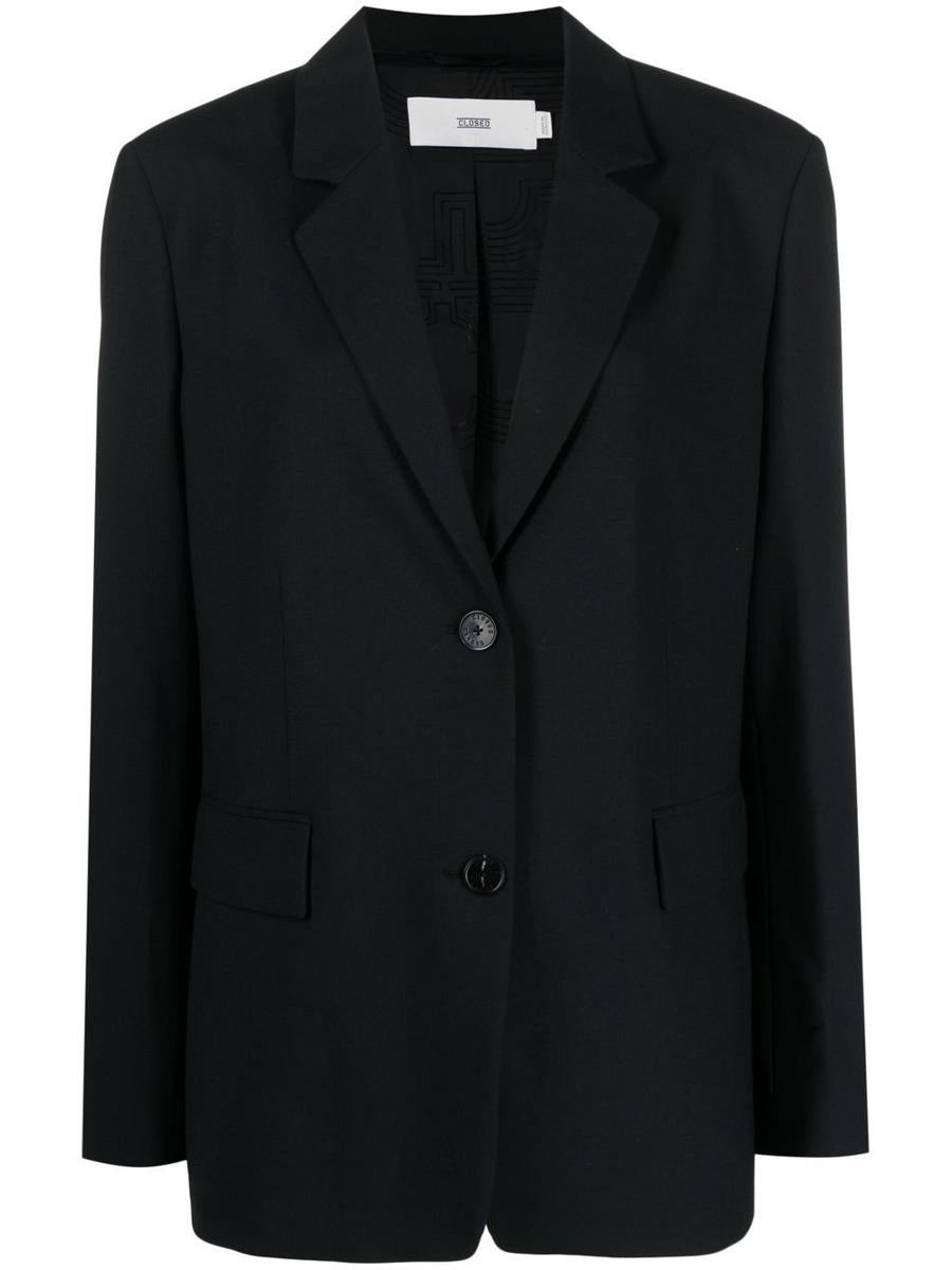 Closed Wool Blend Single-Breasted Jacket