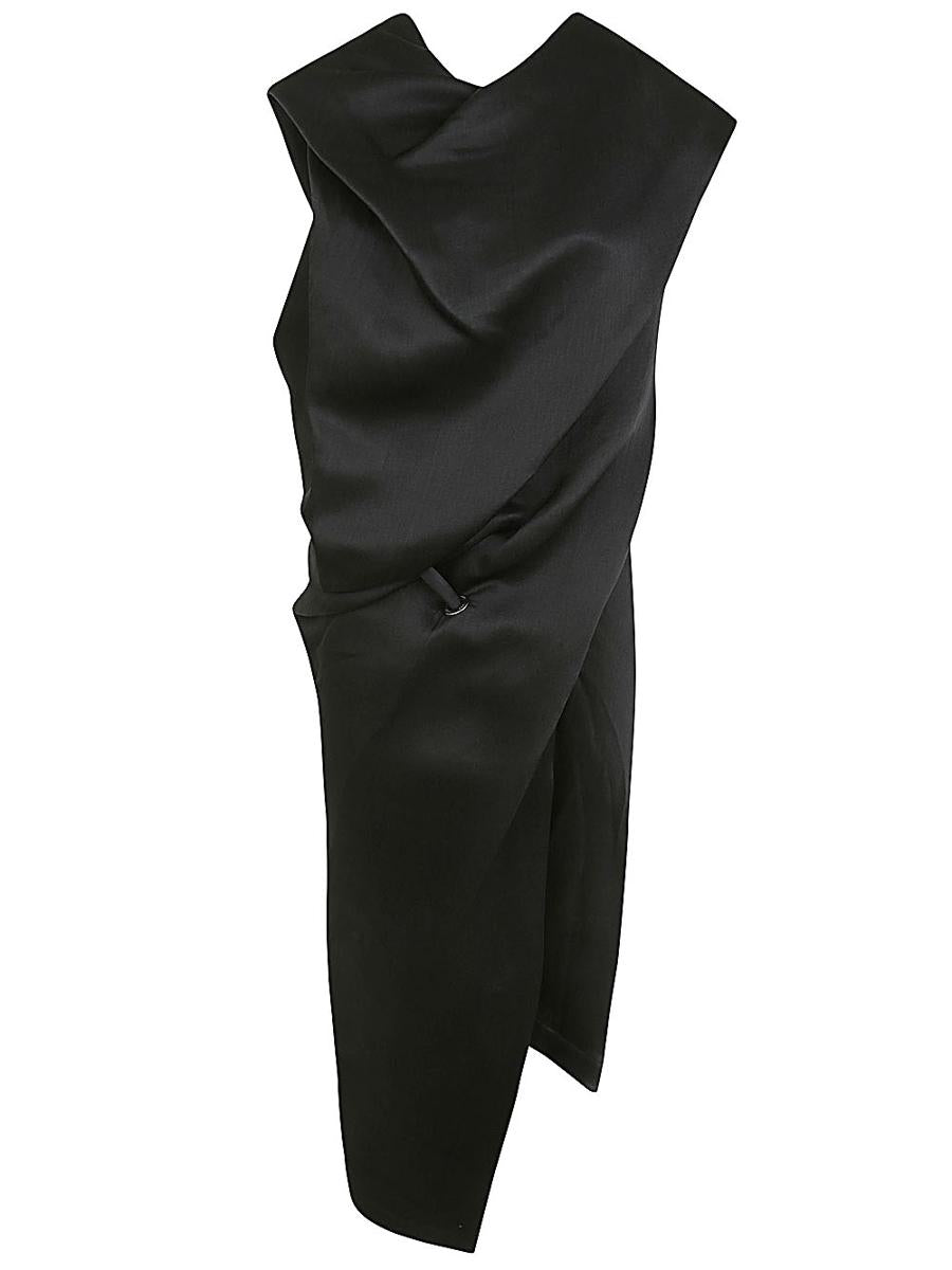 Issey Miyake Enveloping Midi Dress Clothing