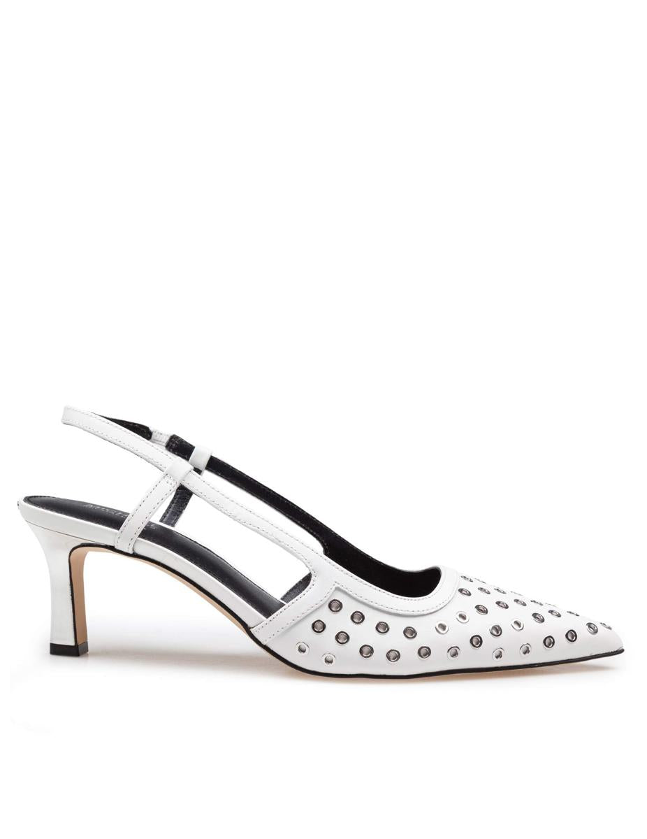 Michael Kors Leather Slingback Pumps