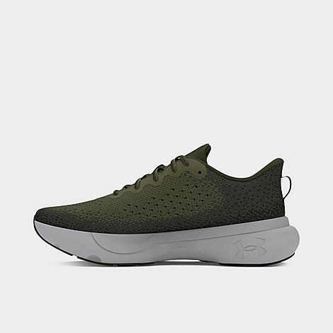 Under Armour Men's UA Infinite Running Shoes in Marine OD Green/Black Size: 7.5