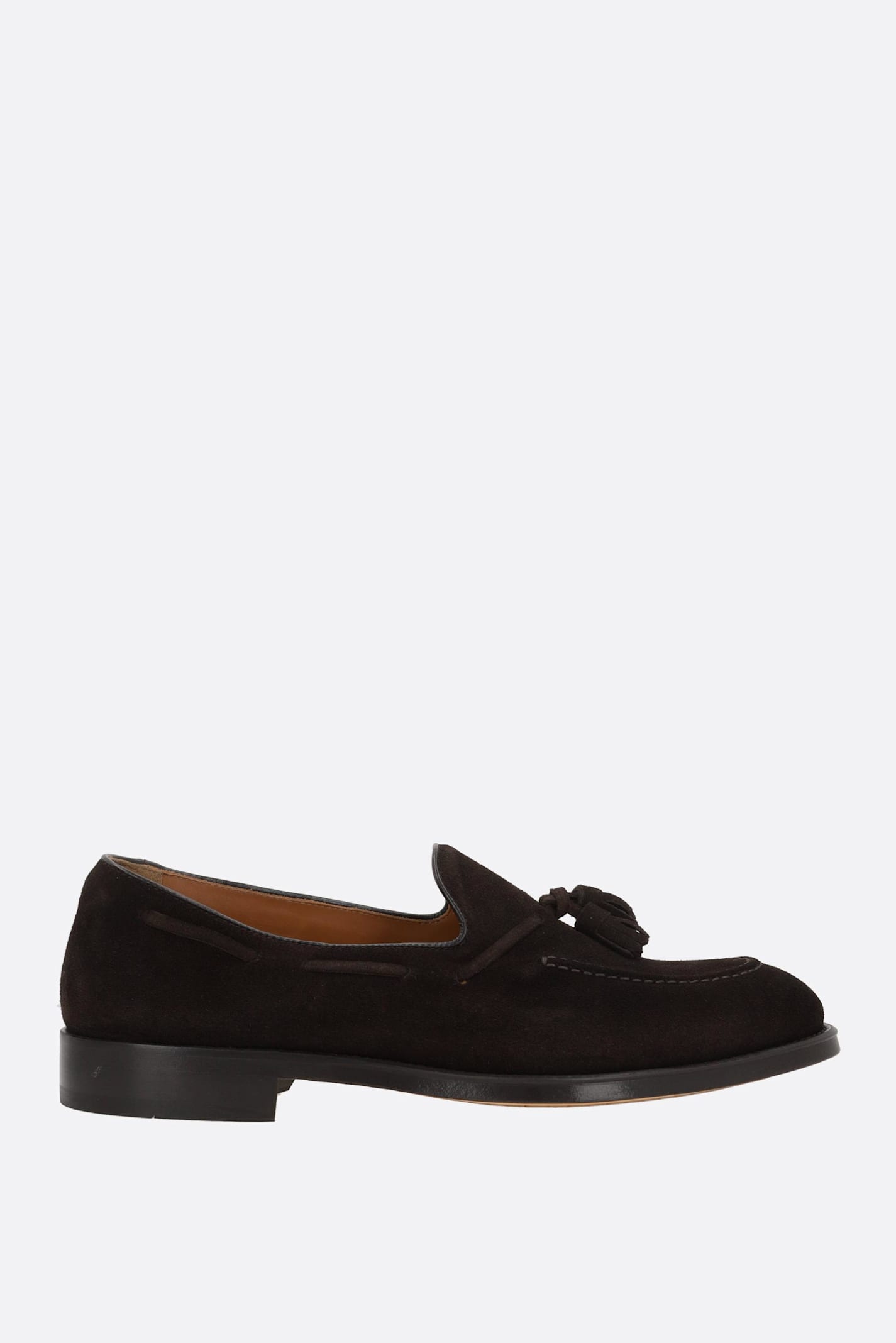 Doucal's Suede Loafers With Tassels