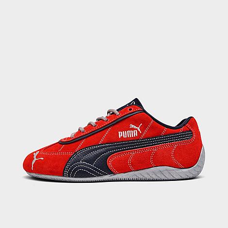 PUMA Women's Speedcat LaQuan Smith Casual Shoes in For All Time Red/Puma Black Size: 6.5