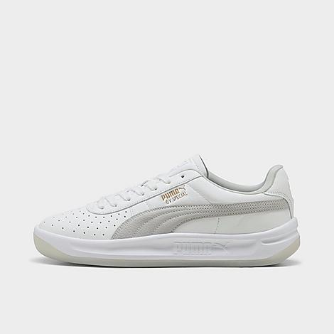 PUMA Men's GV Special Plus Casual Shoes in Puma White/Chocotart Size: 8.0