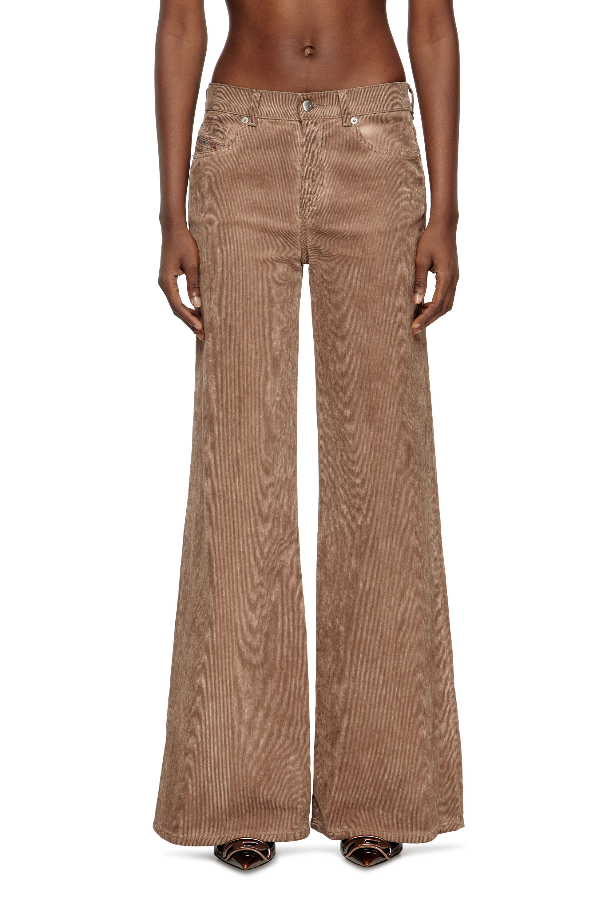 Diesel - Flare Jeans - 1978 D-Akemi - Jeans - Woman - Pink