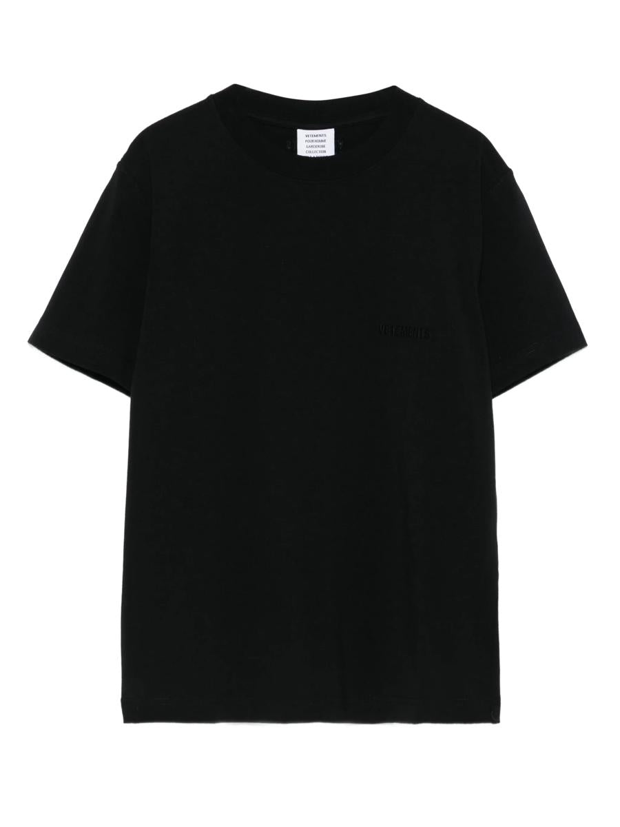 Vetements Logo Fitted T Shirt Men Clothing
