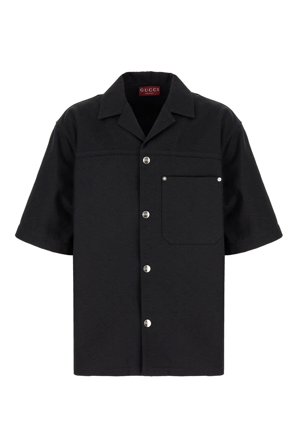 Gucci Black Cotton Shirt