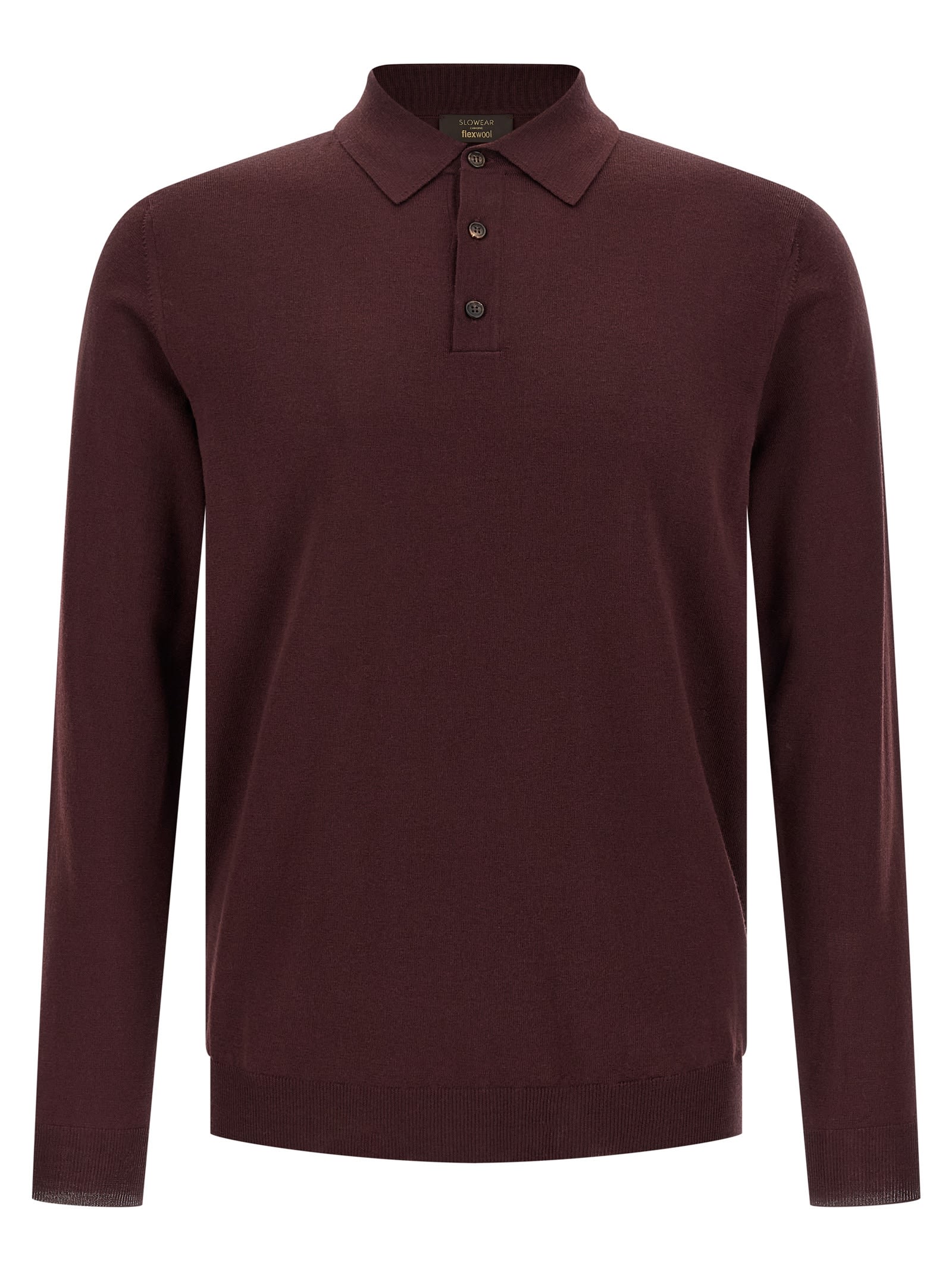 Zanone Virgin Wool Polo Shirt