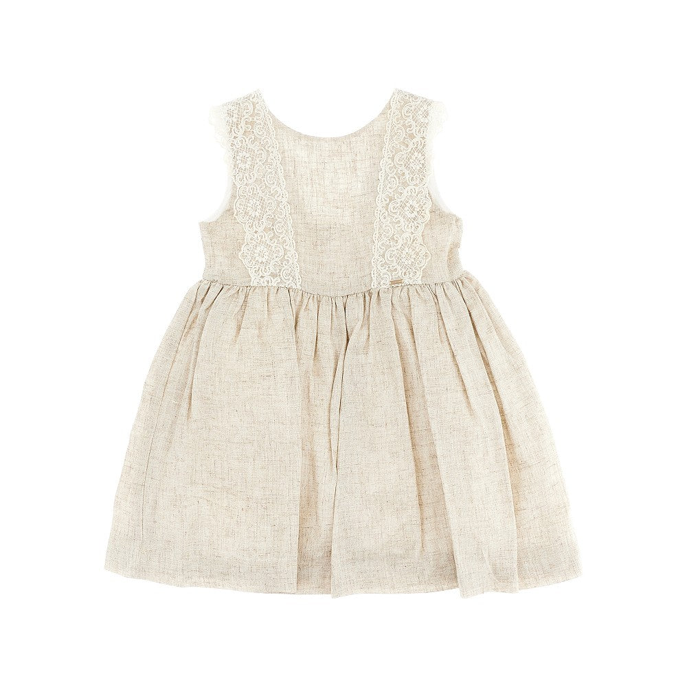 MAYORAL Mini dress with lace details Kids