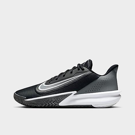 Nike Men's Precision 7 Basketball Shoes in Black/Iron Grey/Smoke Grey Size: 10.0