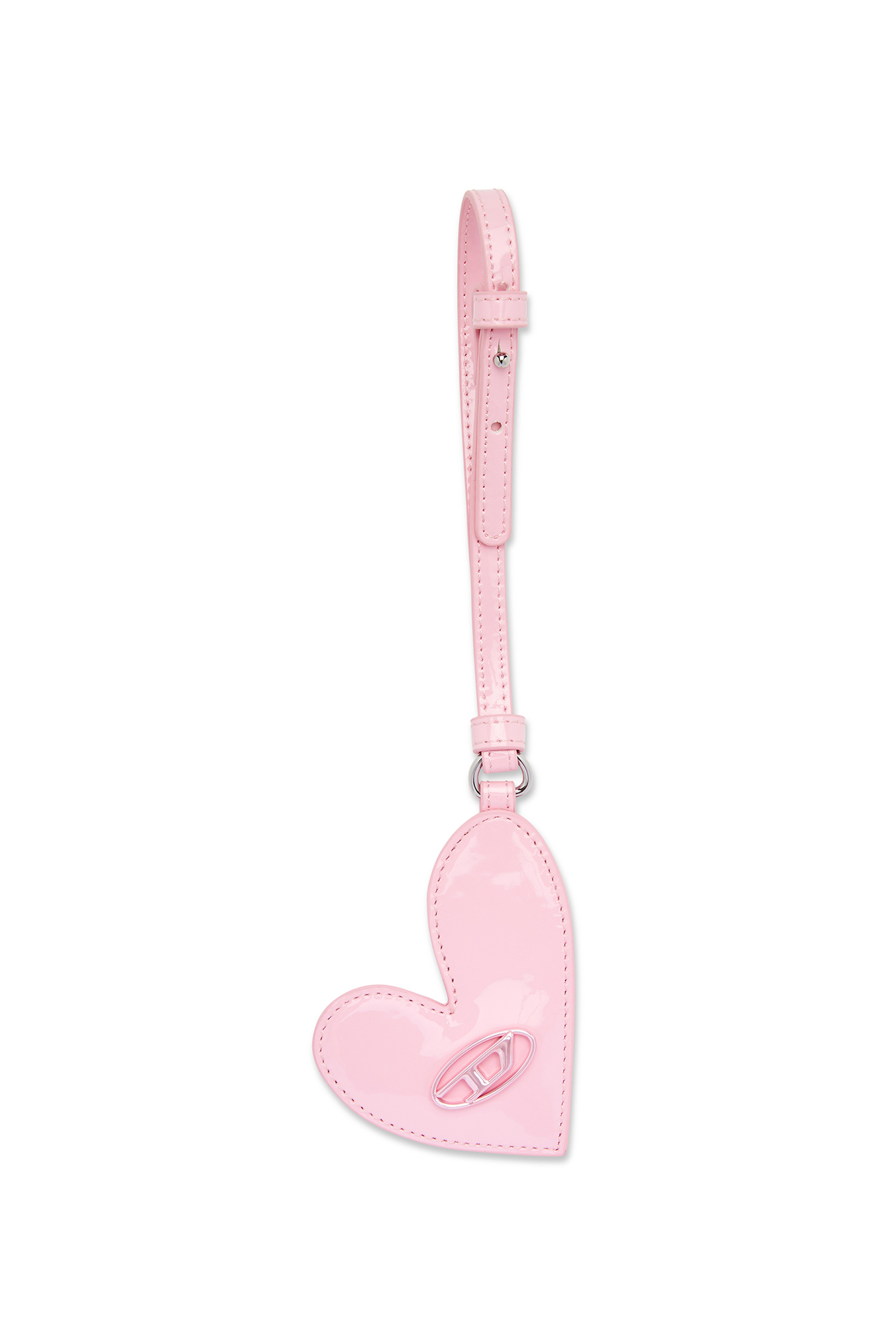 Diesel - Mirror charm with glossy finish - Bijoux and Gadgets - Woman - Pink