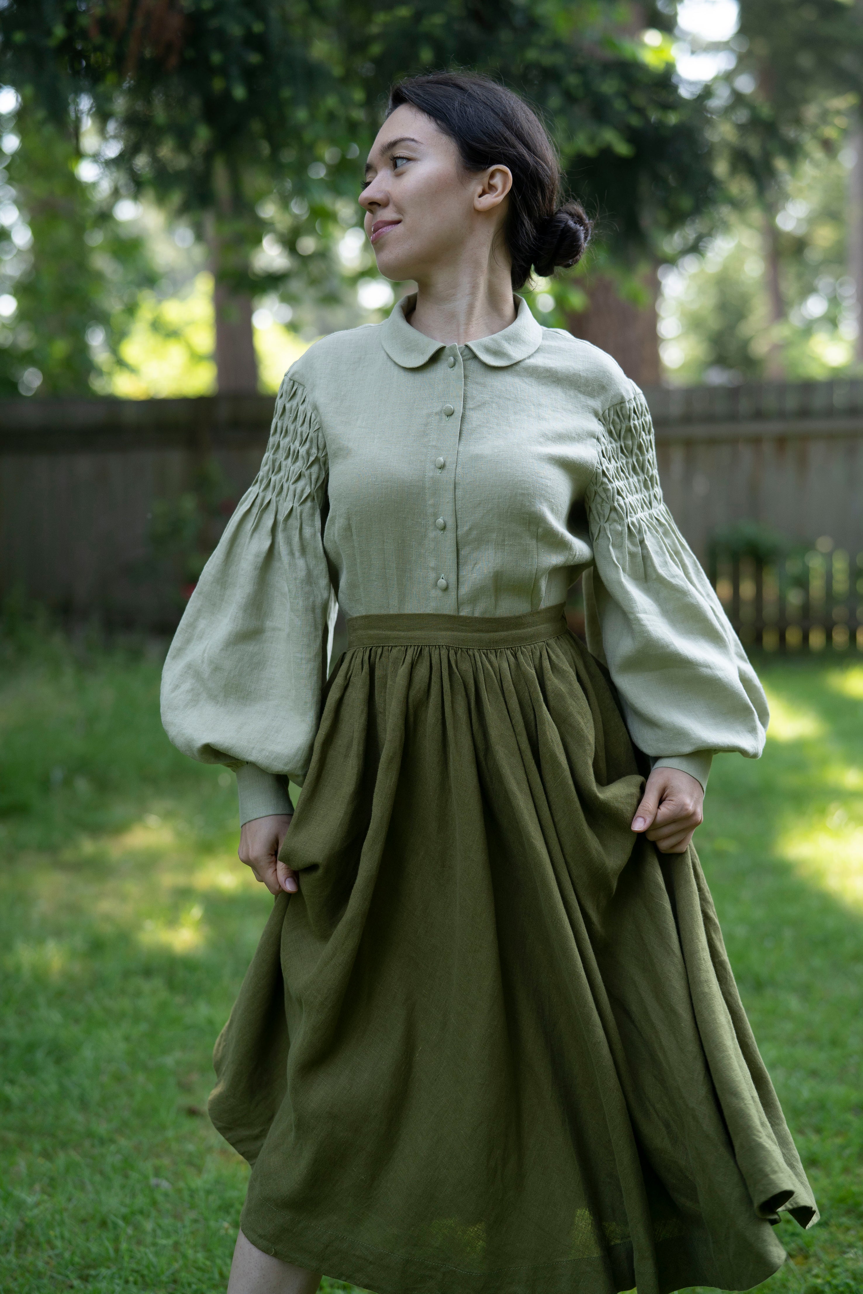 Beth'23 Blouse | Linen blouse