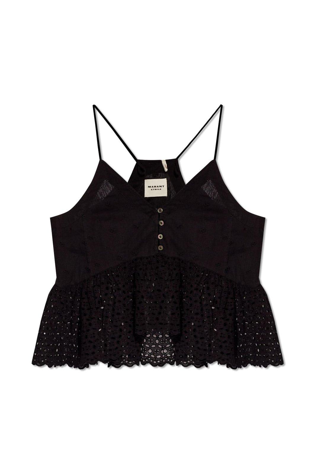 Marant Étoile Sogane Broderie-anglaise Top