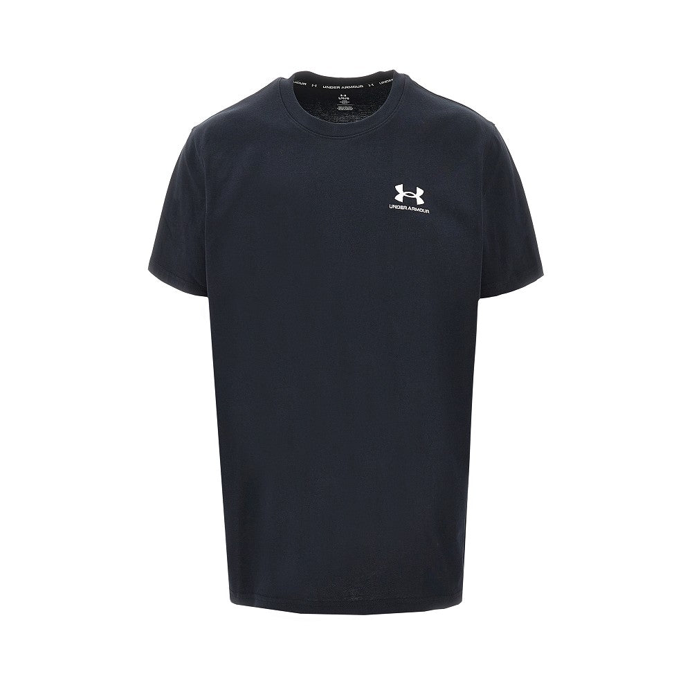UNDER ARMOUR 男士宽松版型logo刺绣T恤