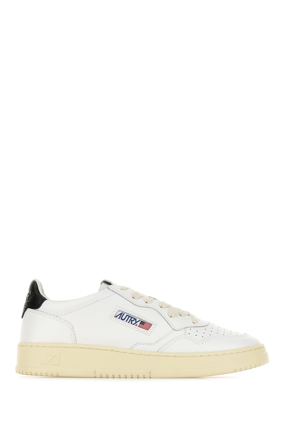Autry White Leather Medalist Sneakers