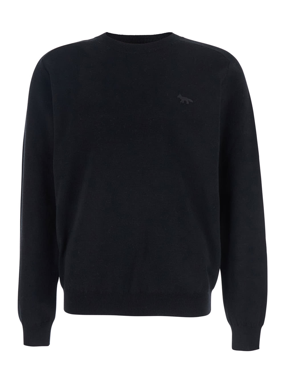 Maison Kitsuné Technical Merino Wool Jumper