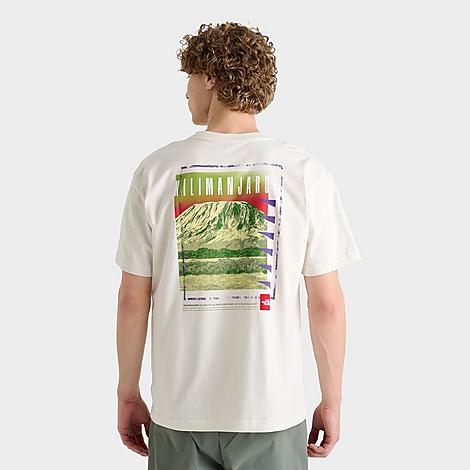 The North Face Men's Red Box Kilimanjaro T-Shirt in White Dune Size: Small
