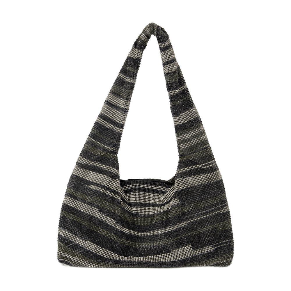 Kara Crystal Mesh Armpit Hobo Bag