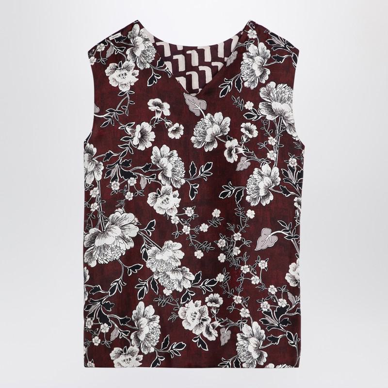 'S Max Mara Reversible Patterned Camisole Top