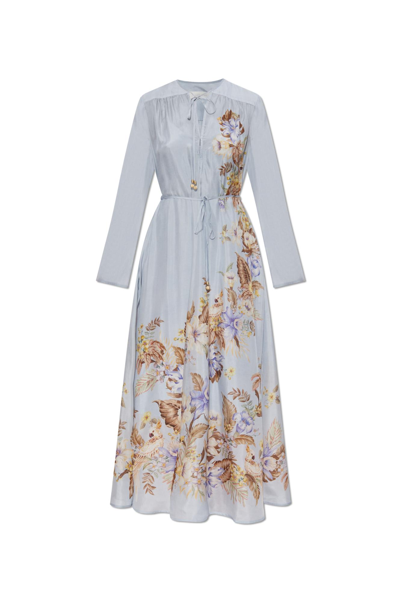 Zimmermann Dress With Floral Motif