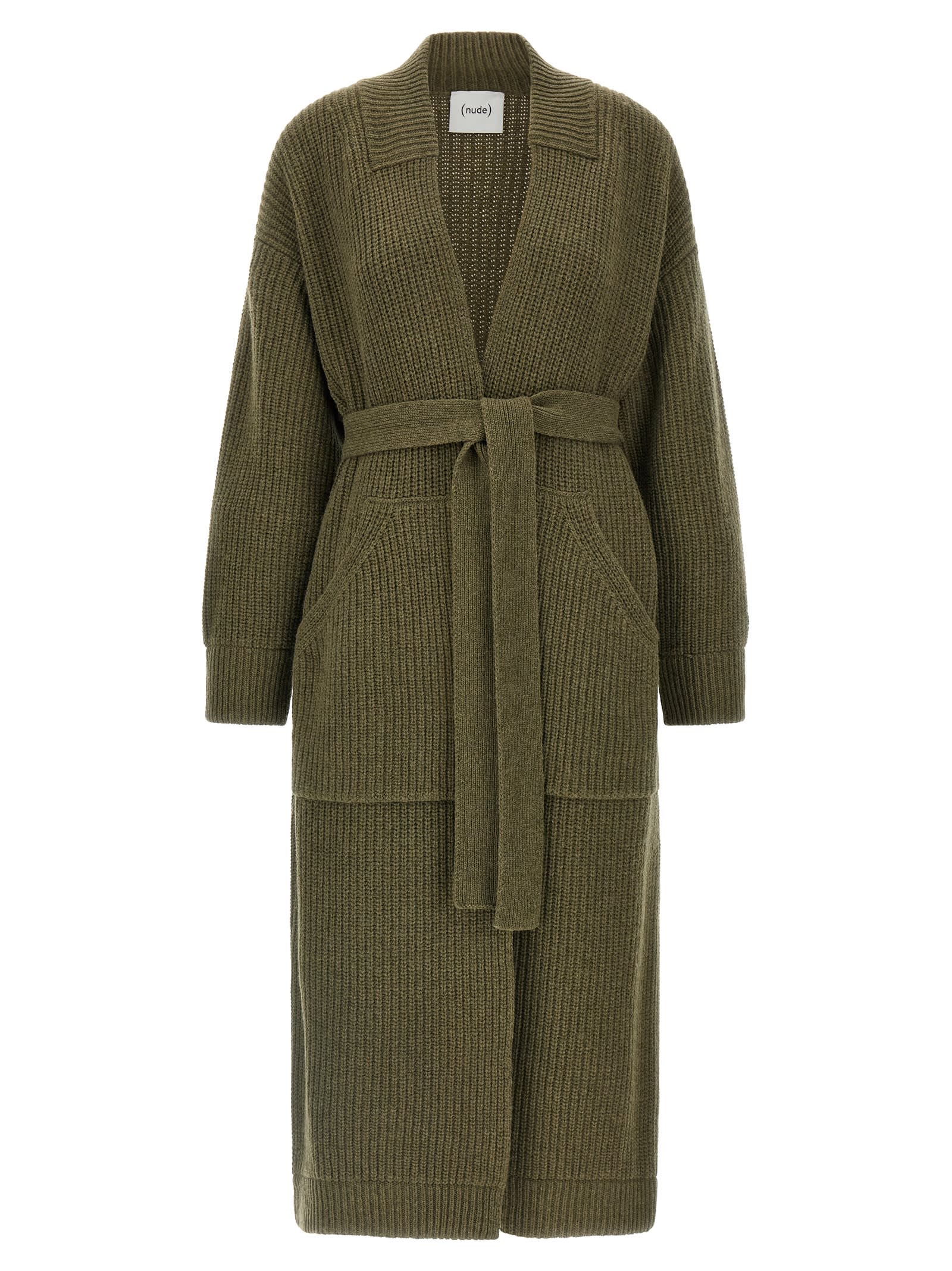 (nude) Wool Coat