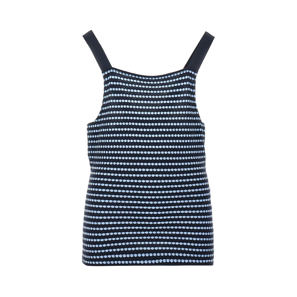 EMPORIO ARMANI 女士浮雕效果针织上衣