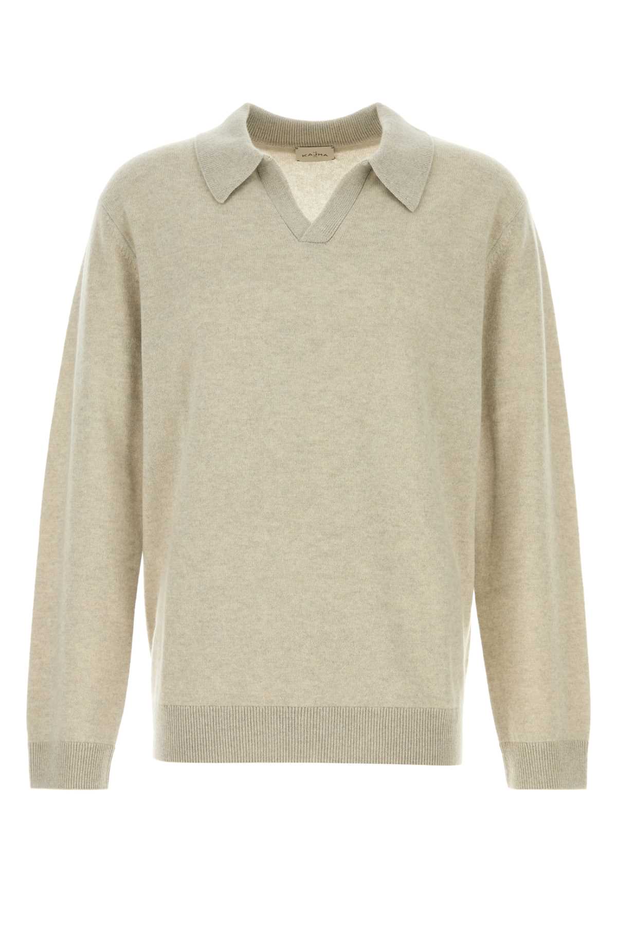 Le Kasha Sand Cashmere Gibson Sweater
