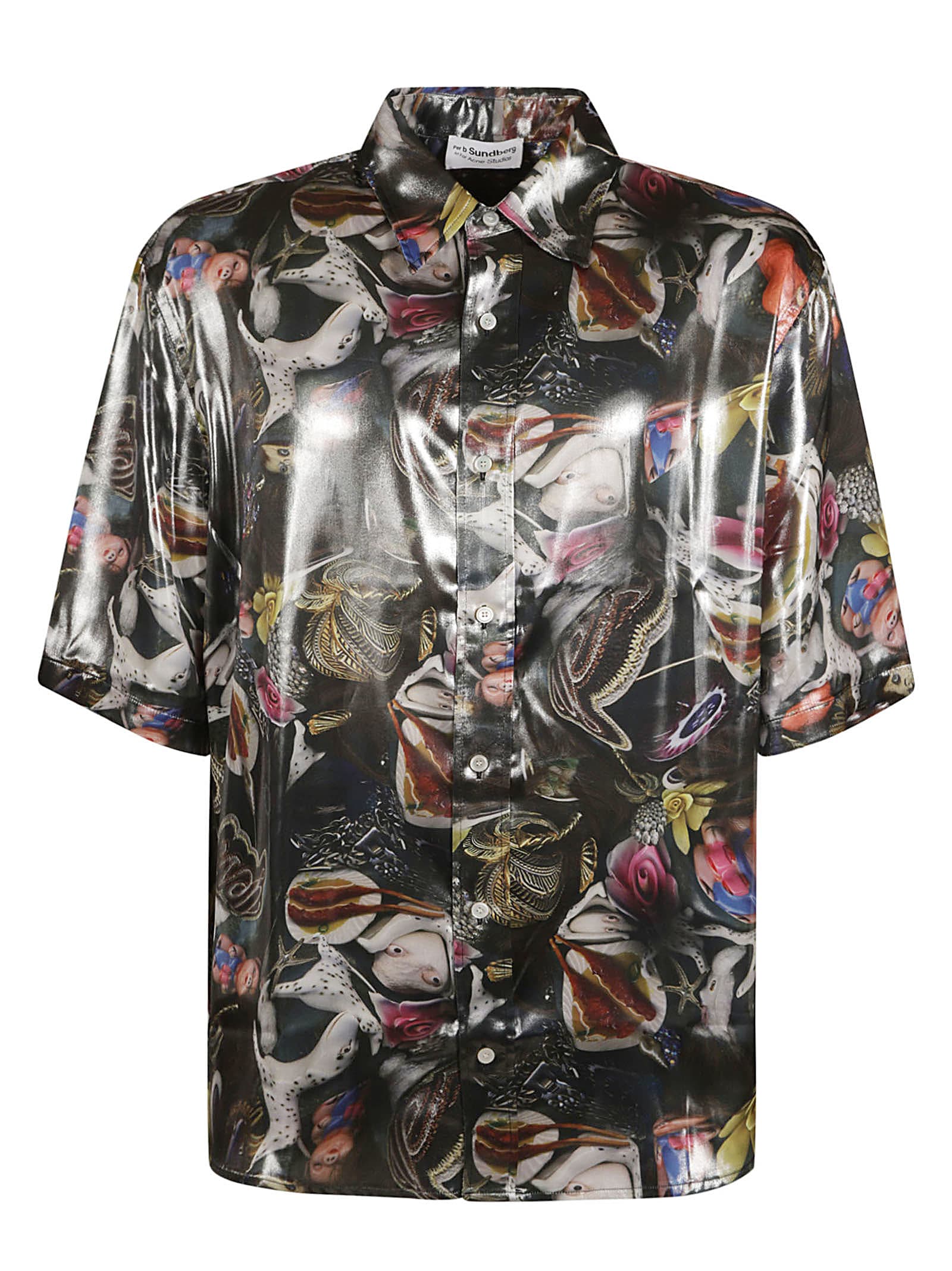 Acne Studios Glossy Printed Shirt