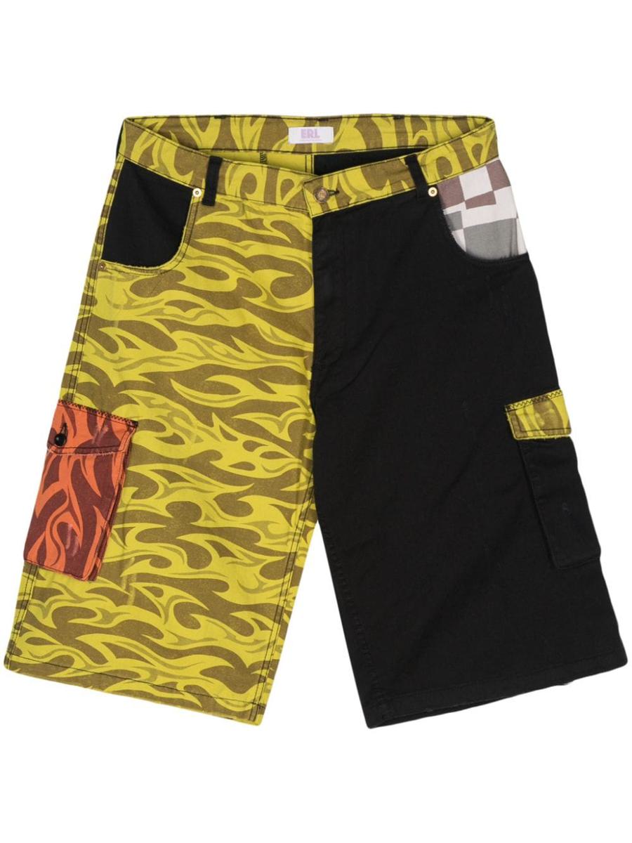 Erl Printed Cargo Shorts