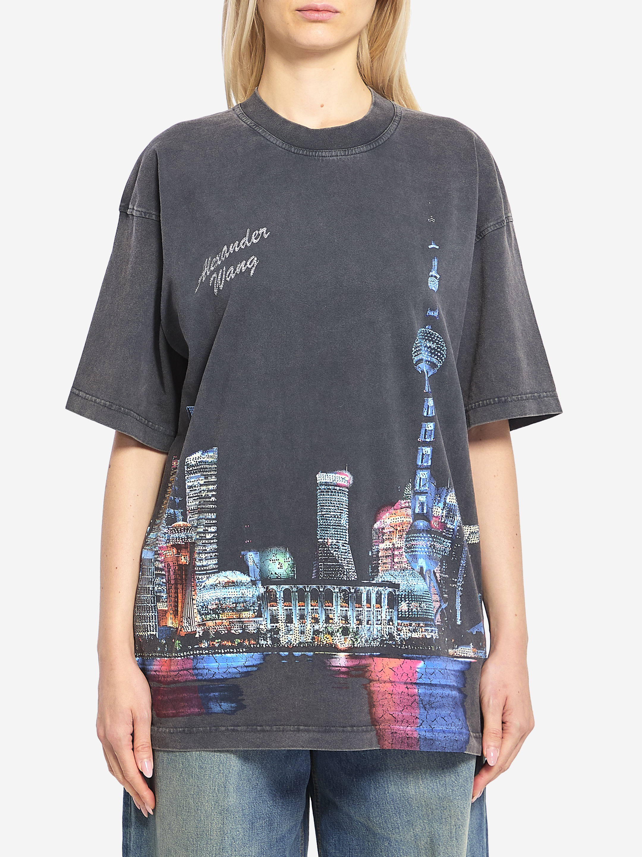 Tshirt with rhinestones