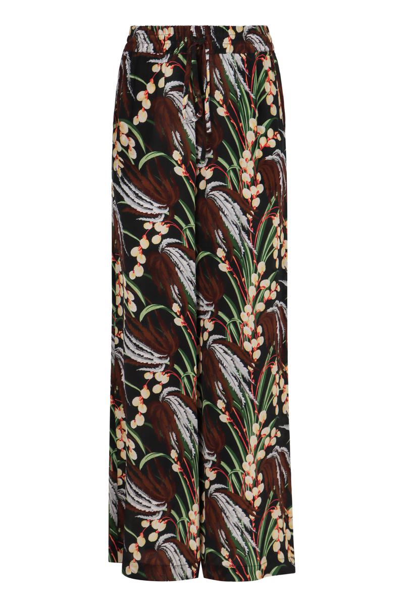 P. A.R. O.S. H. Printed High-Rise Trousers