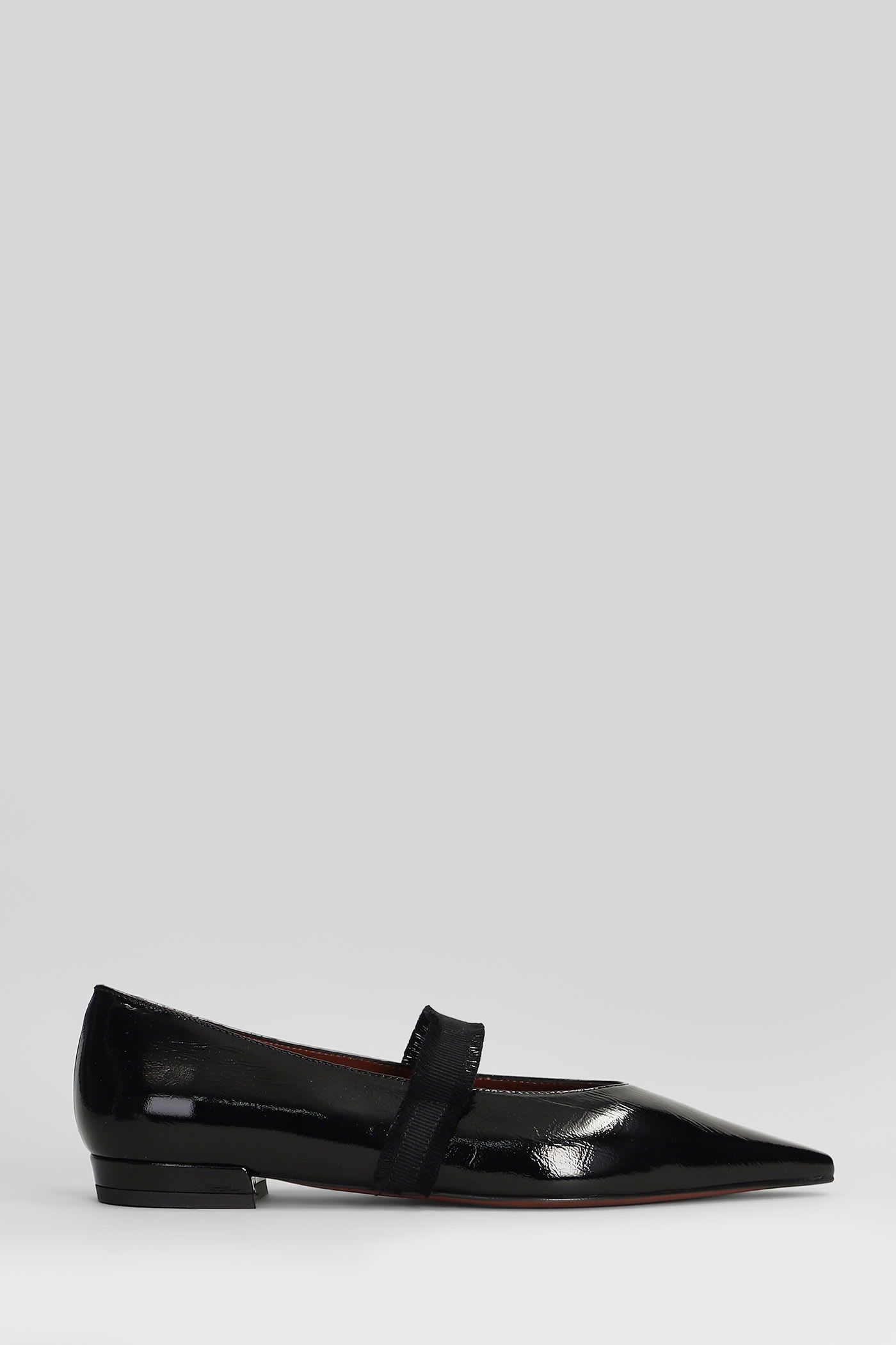 Roberto Festa Elior Ballet Flats In Black Leather