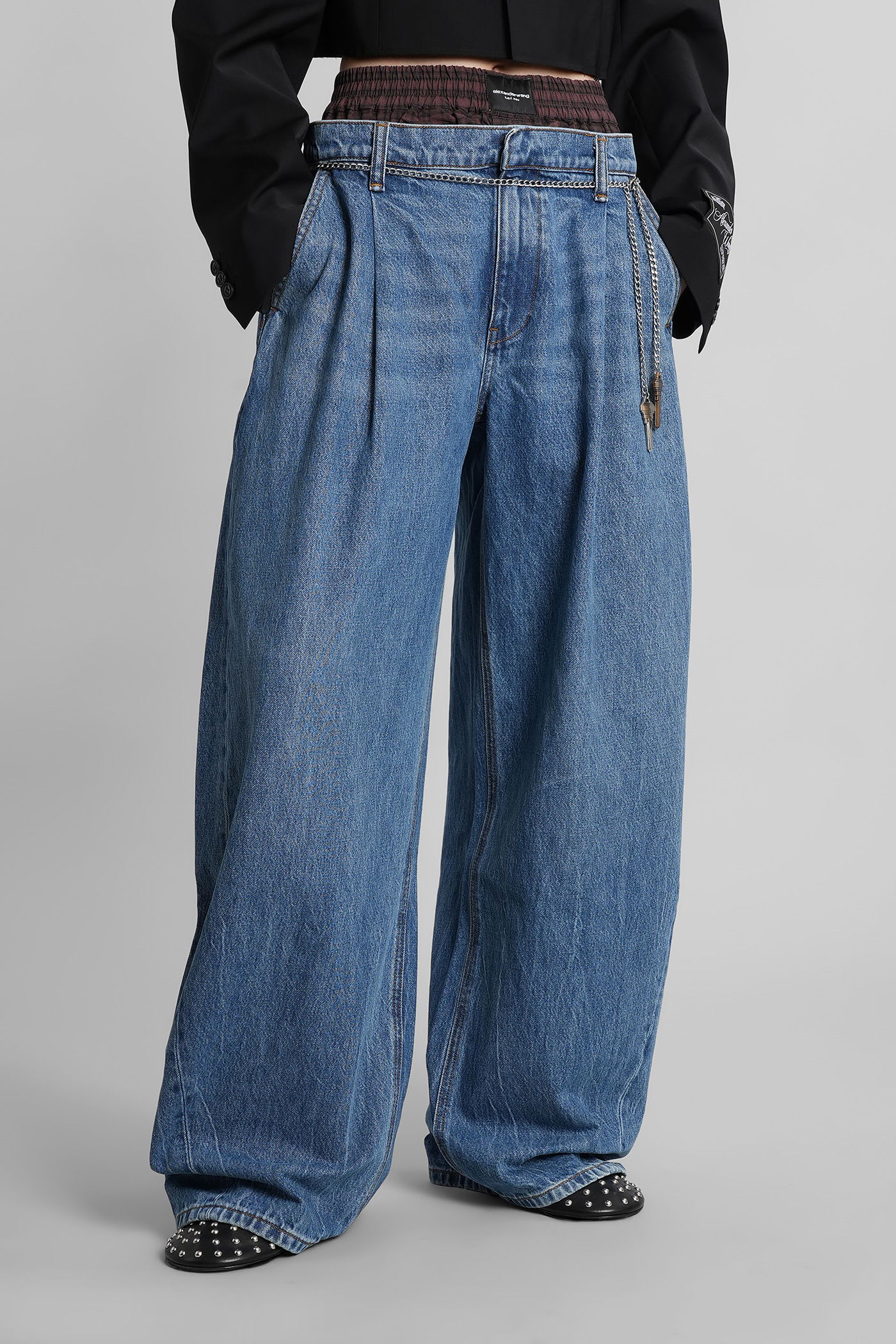Alexander Wang Jeans In Blue Cotton