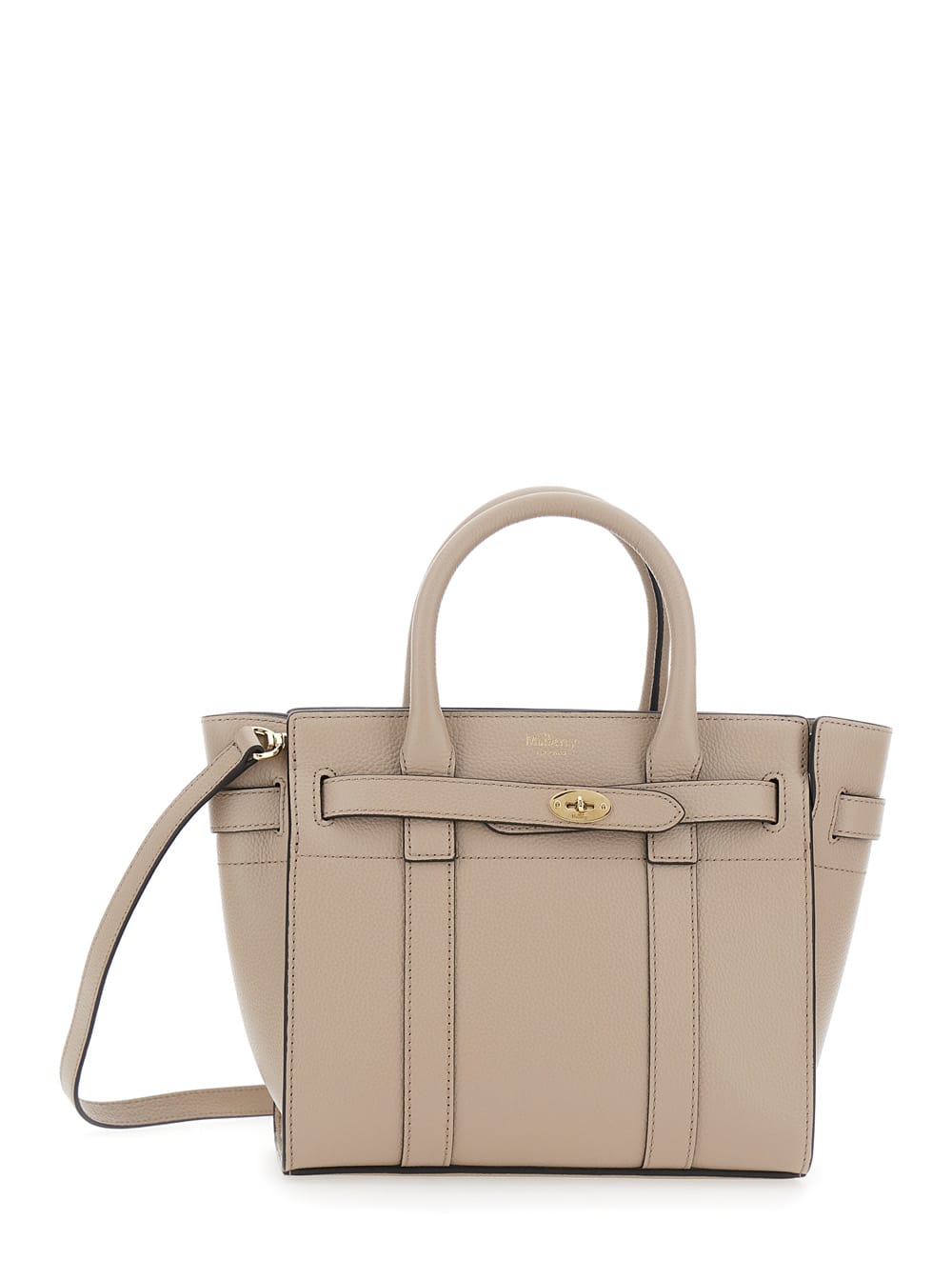 Mulberry Mini Zipped Bayswater Small Classic Grai