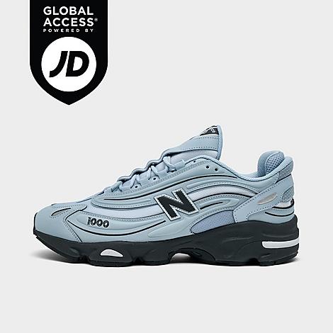 New Balance Men's 1000 Casual Shoes in Light Blue/Black Size: 7.5