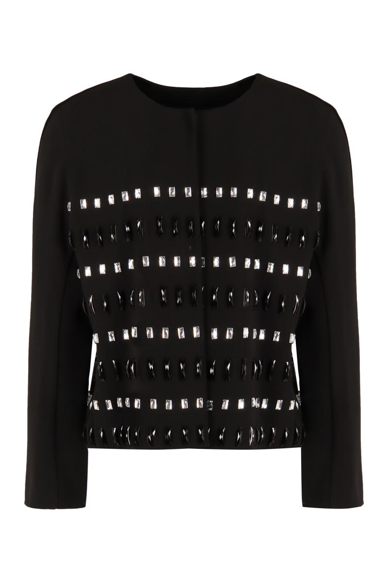 Max Mara Studio Manto Crêpe De Chine Jacket
