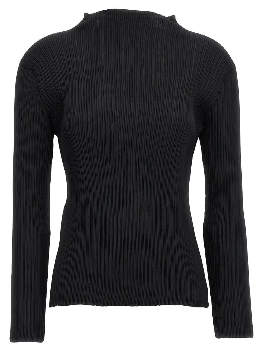 Issey Miyake 'Hatching Pleats' Top