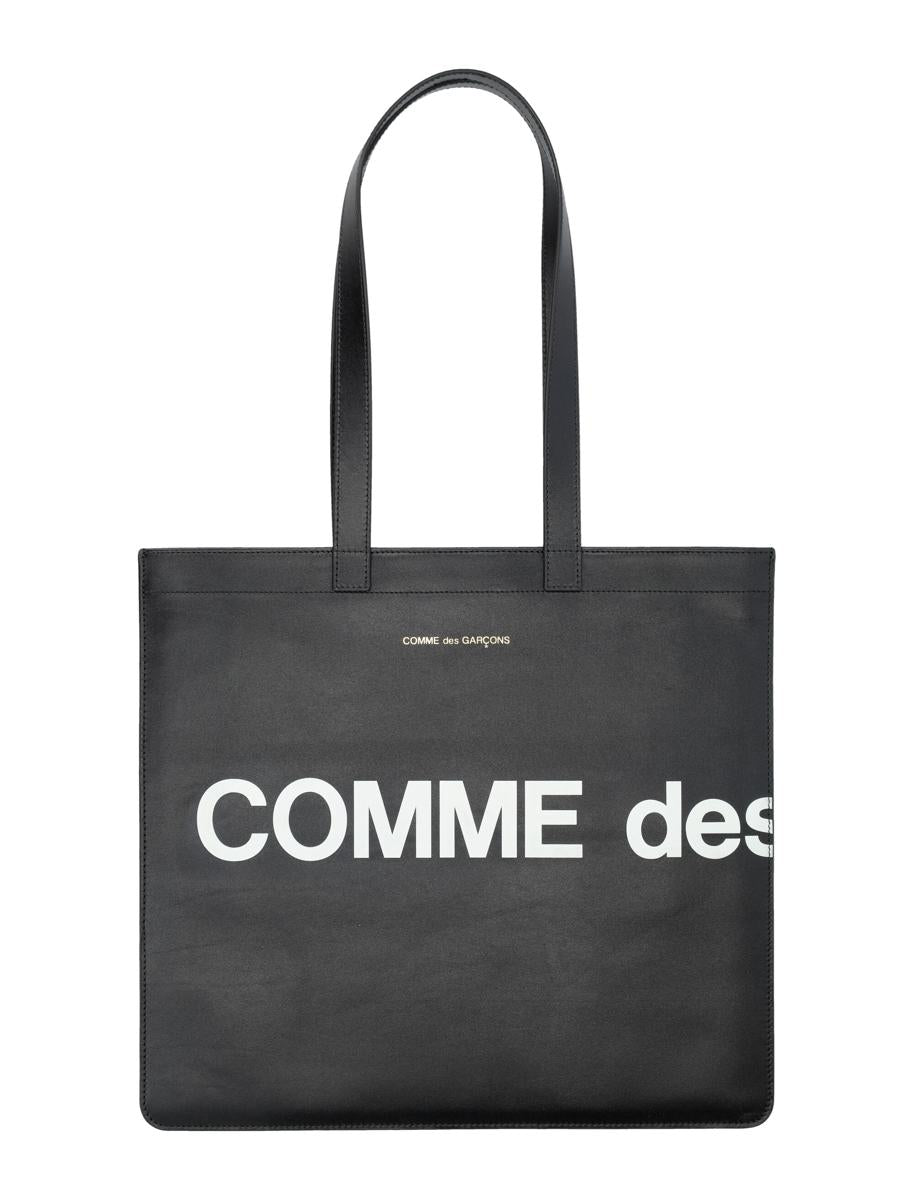 Comme Des Garçons Logo Tote Bag