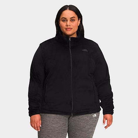 The North Face Women's Osito Full-Zip Jacket (Plus Size) in TNF Black-NPF Size: 1X