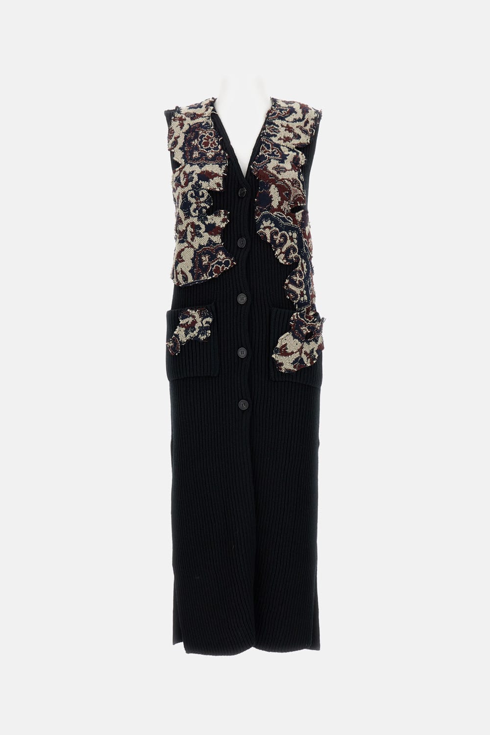 Durazzi Milano Long Knit Vest