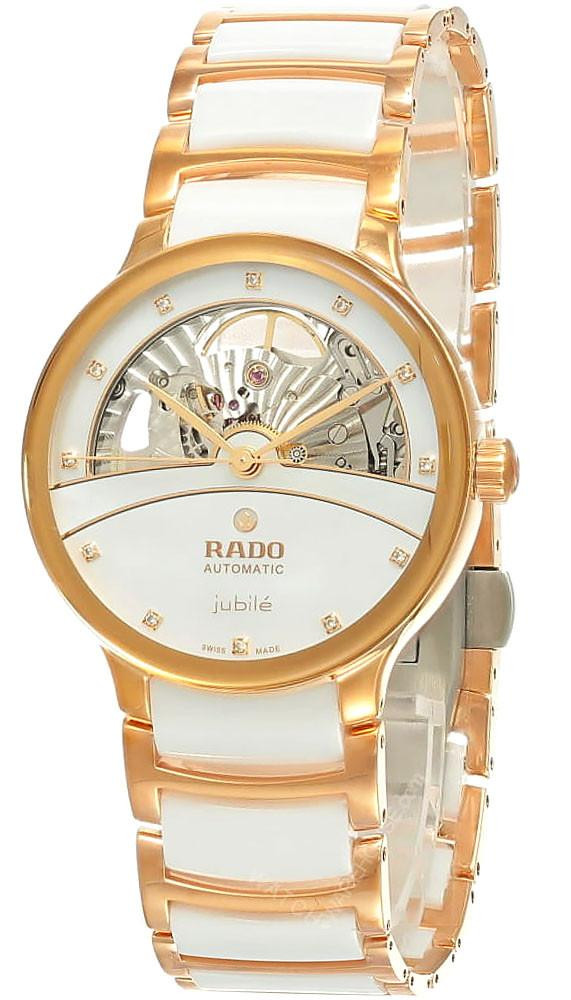 RADO Centrix Automatic 35MM 12 Diamond Open Heart Women's Watch R30029922
