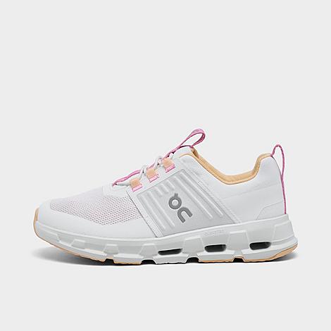 On Little Kids Cloudswift Running Shoes in White/Blonde Size: 11