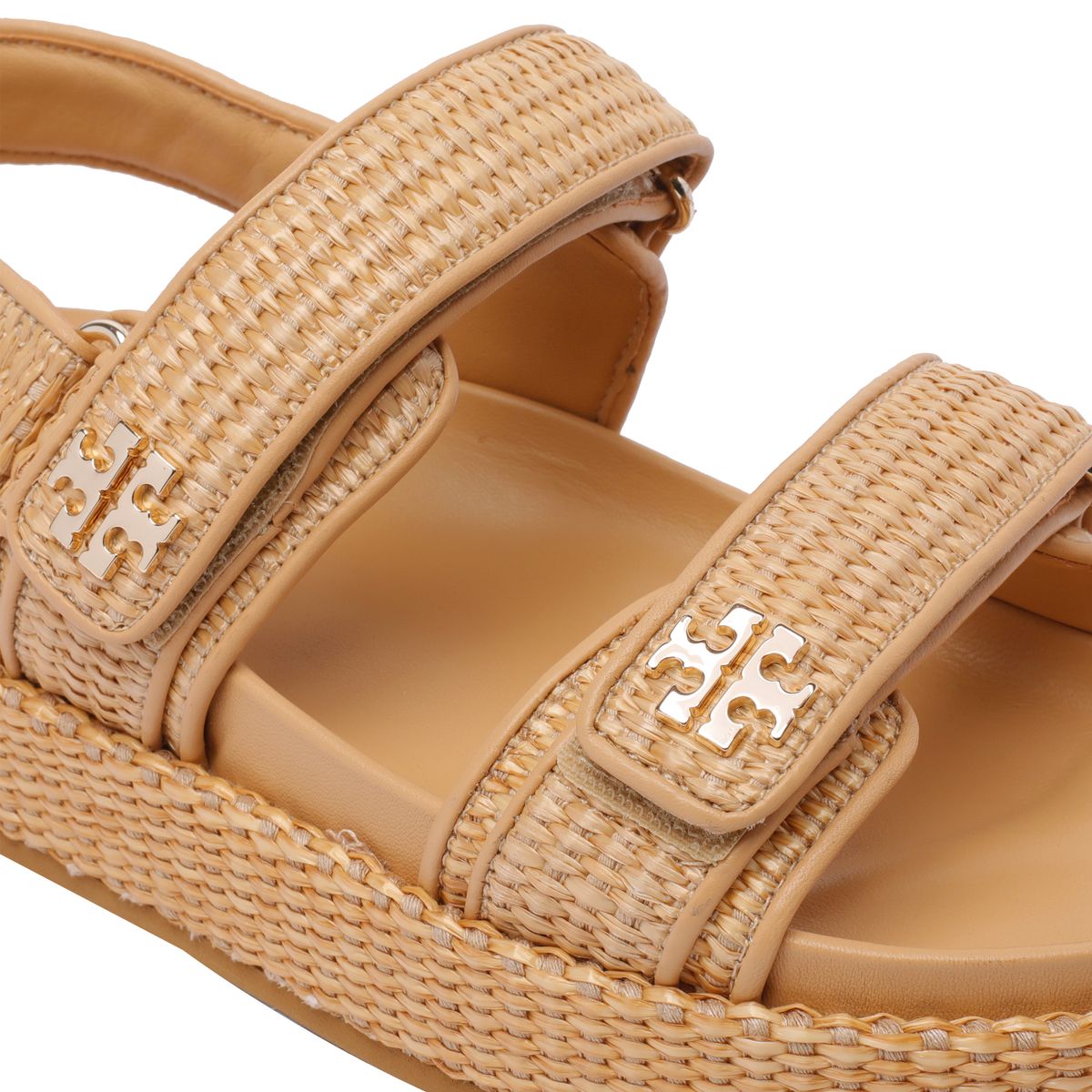 Tory Burch 'Kira' 米色皮革凉鞋