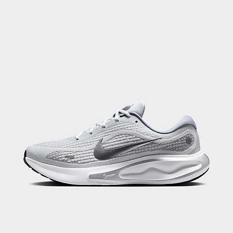 Nike Men's Journey Run Running Shoes in White/Black/Ashen Slate Size: 8.0