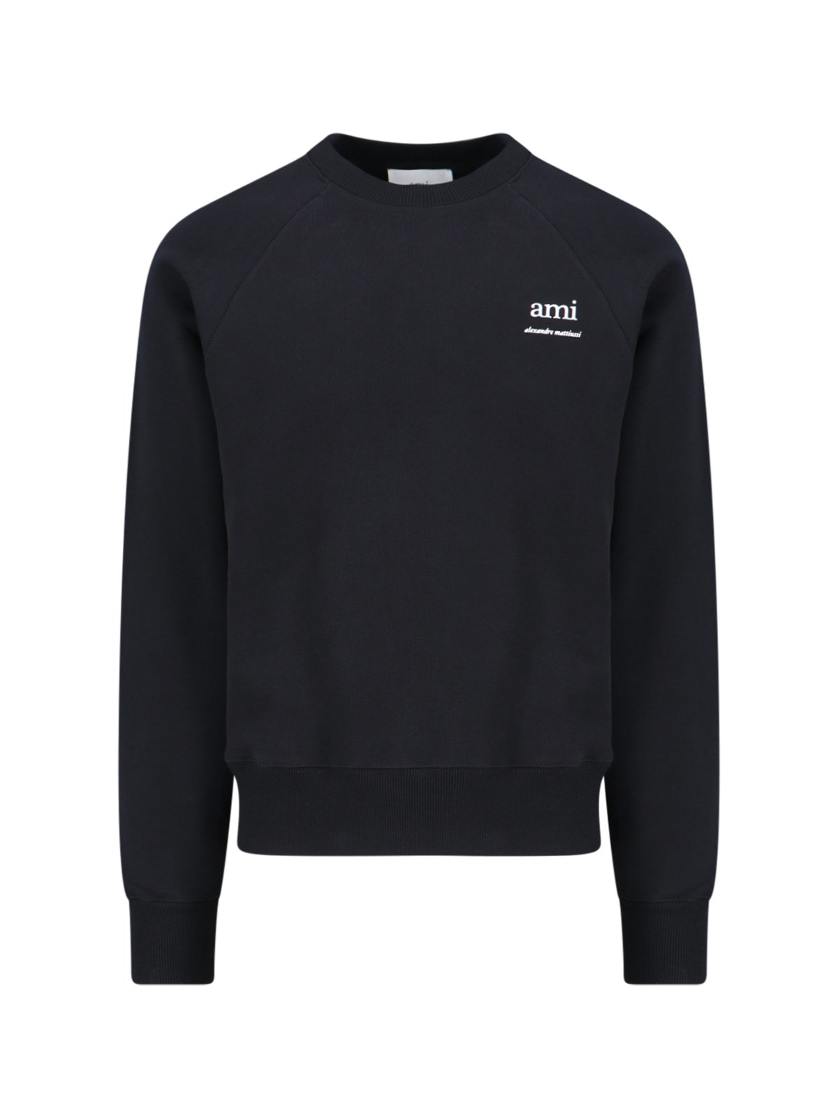 Ami Logo Crew Neck Sweatshirt