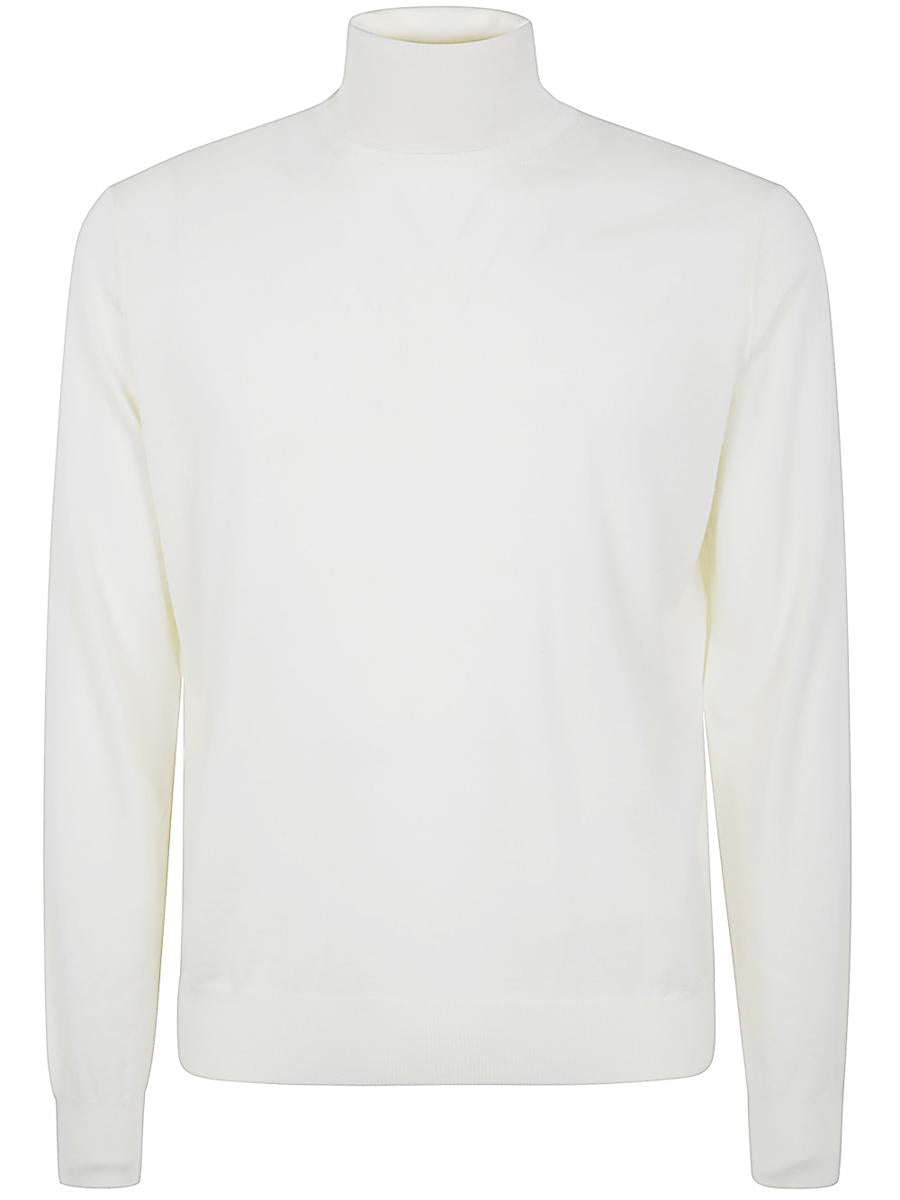 Filippo De Laurentiis Long Sleeves Merinos Turtleneck Clothing