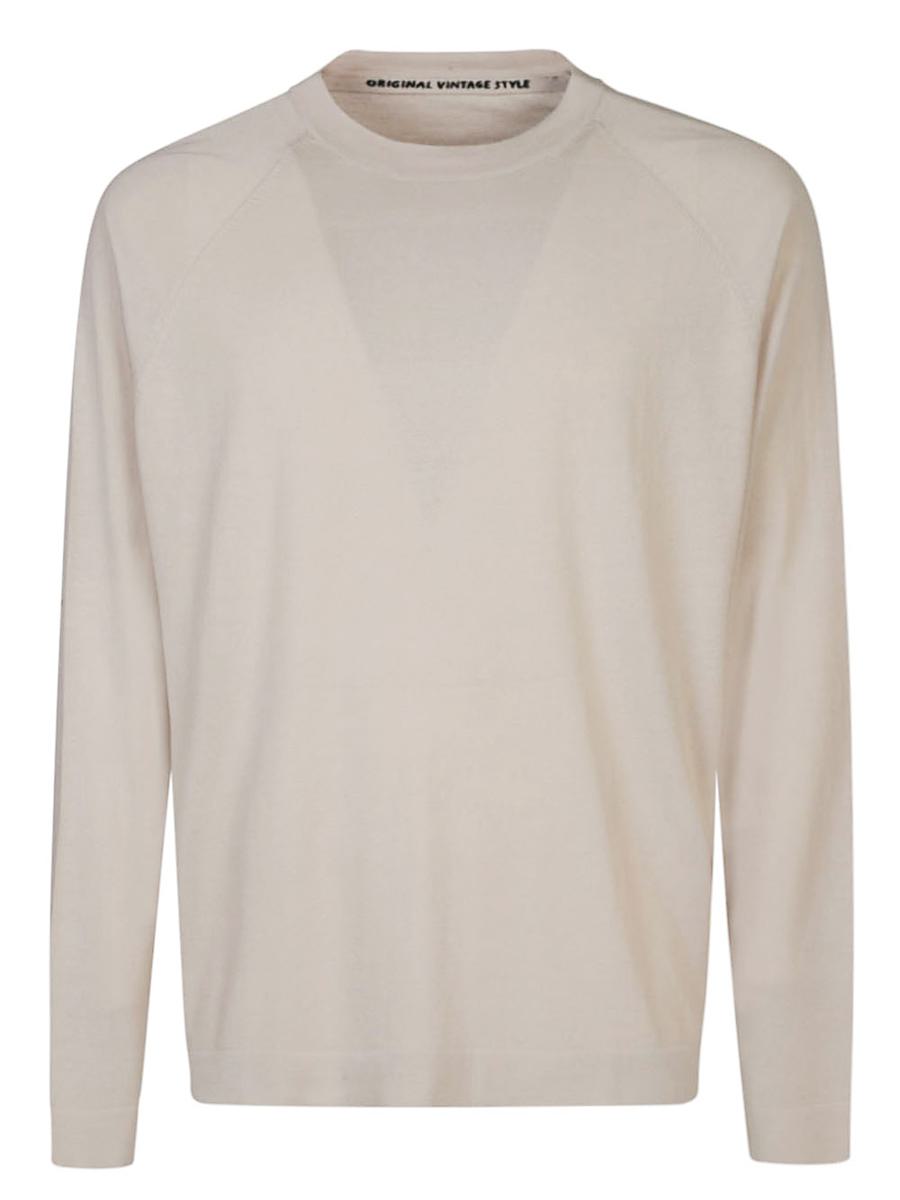 Original Vintage Style Cotton Blend Silk Sweater