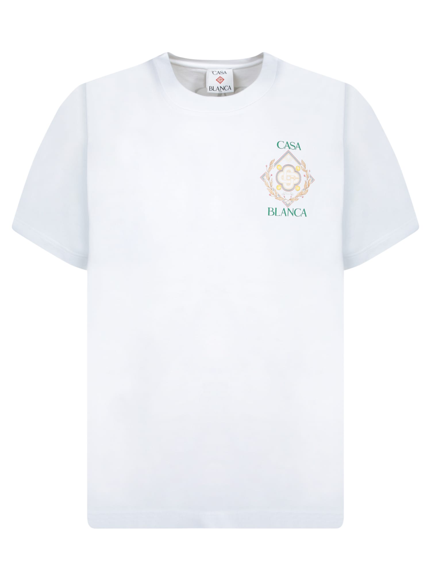 Casablanca Champions Logo T-shirt White