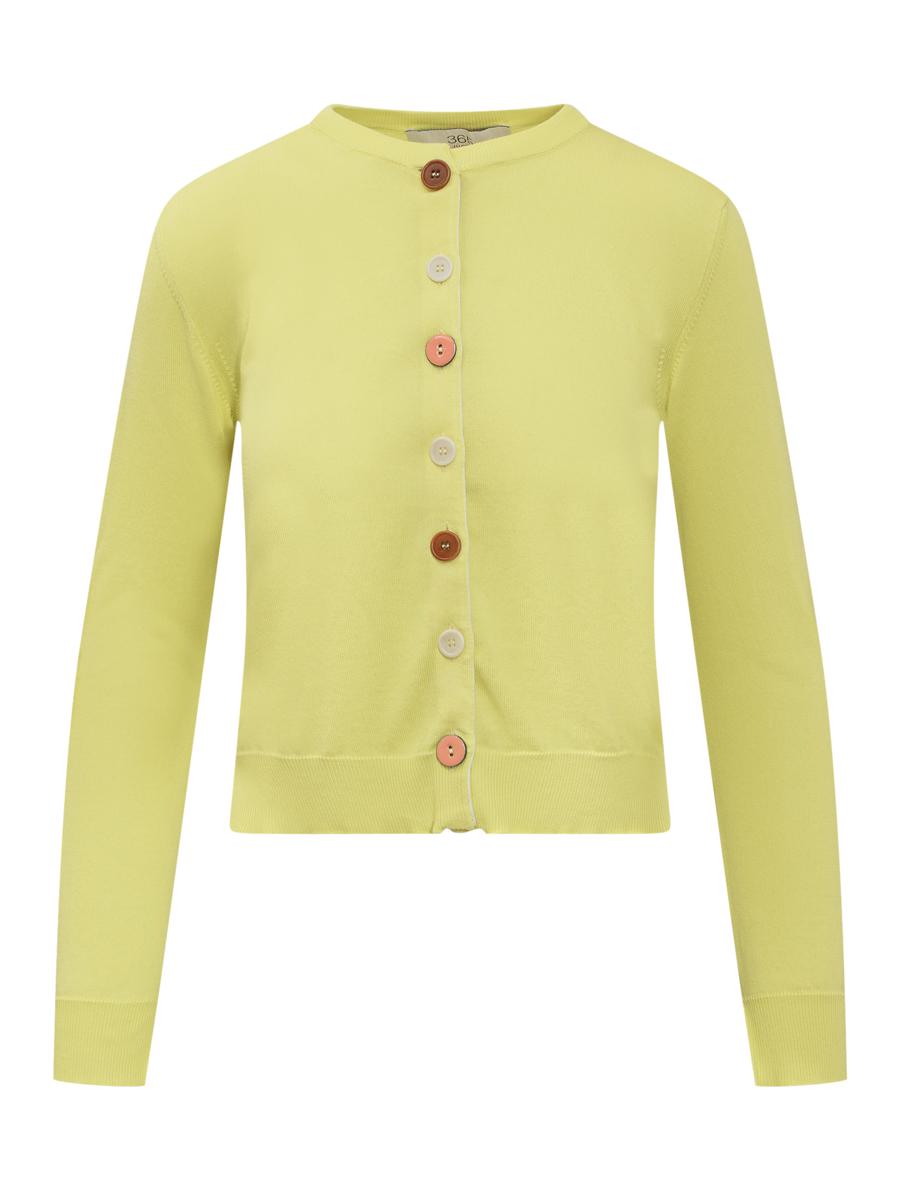 Jucca Crew Neck Cardigan