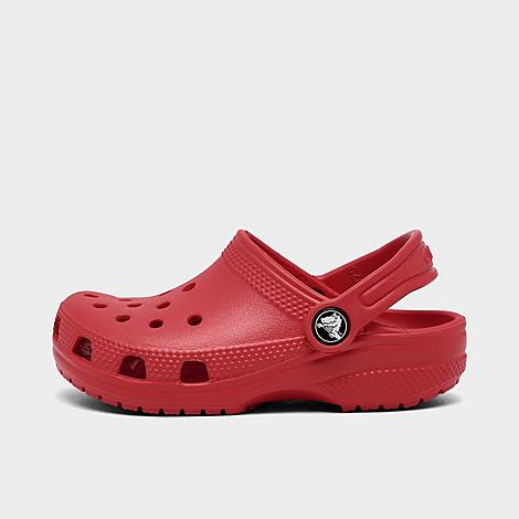 Crocs Kids Toddler Classic Clog Shoes in Varsity Red Size: 5.0